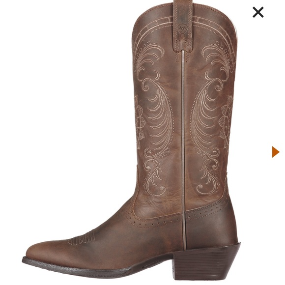 Ariat Magnolia Western Boot {Distressed Brown} 7 - Picture 2 of 14